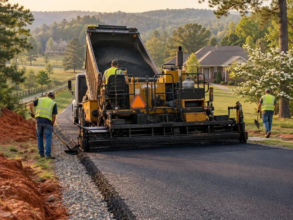 Asphalt Driveway Paving in Athens, GA