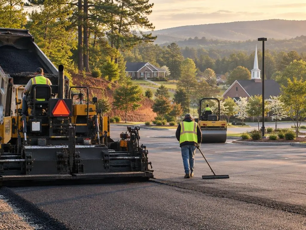 Parking Lot Paving in Athens, GA